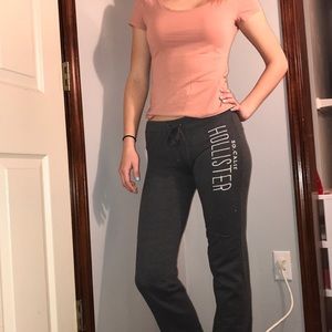 Comfy Hollister Sweats and Cute tee bundle